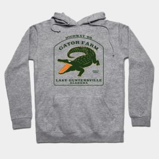 Highway 69 Lake Guntersville Gator Farm Hoodie